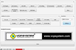 Vcpsystem software